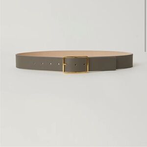 B-Low Belt Milla Leather Belt Charcoal Gold size XS